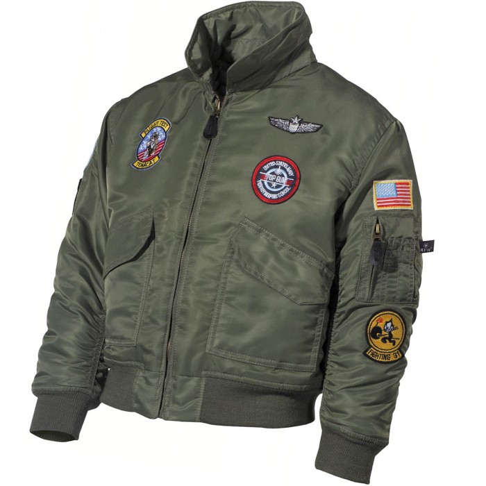MFH, US children's pilot jacket, CWU, olive